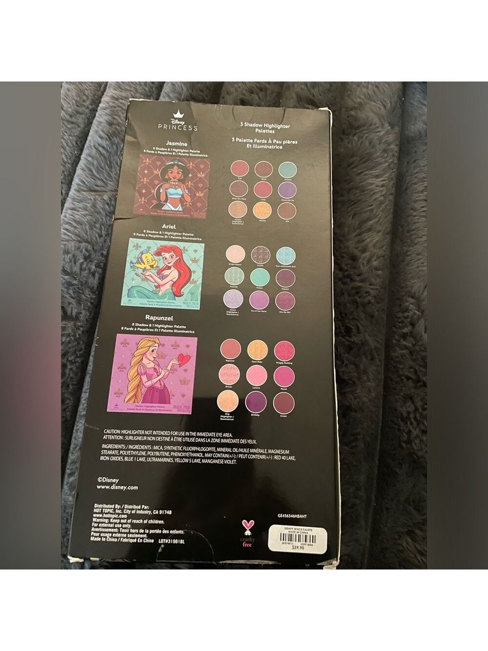 Disney Princess Makeup Palette Set NWT - Picture 2 of 2